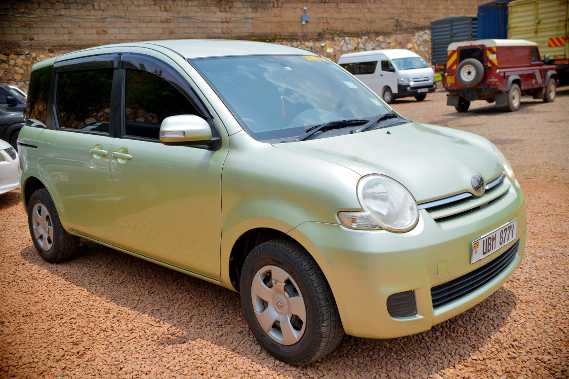 Toyota Sienta available from Blue Pearls