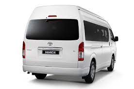Toyota Hiace Commuter available from Blue Pearls